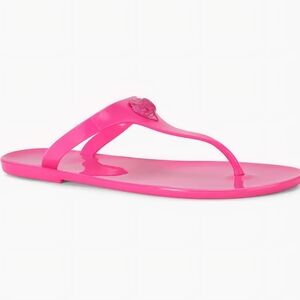 Kurt Geiger Pink Sandals Minimalist Design